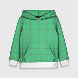 Детская толстовка Color green stripes