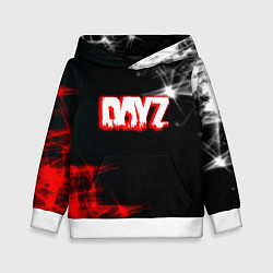 Толстовка-худи детская Dayz световые краски, цвет: 3D-белый