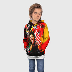 Толстовка-худи детская Король и Шут - Я верю в чудо, цвет: 3D-белый — фото 2