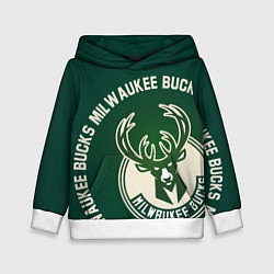 Детская толстовка Milwaukee Bucks надпись