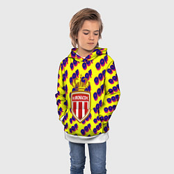 Толстовка-худи детская Monako off, цвет: 3D-белый — фото 2