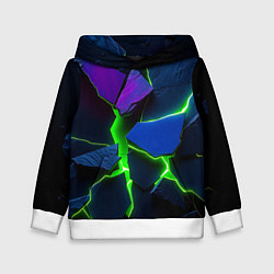 Детская толстовка Neon tile