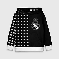 Детская толстовка Real Madrid клетка