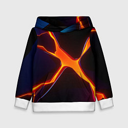 Детская толстовка Orange rift