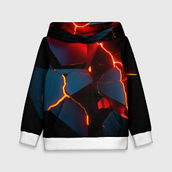 Детская толстовка Orange rift