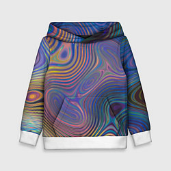 Детская толстовка Абстрактная рябь