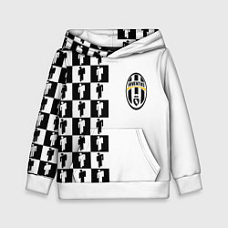 Детская толстовка Ювентус паттерн люди