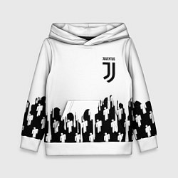 Детская толстовка Ювентус краски люди
