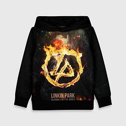 Толстовка-худи детская Linkin Park: Burning the skies, цвет: 3D-черный