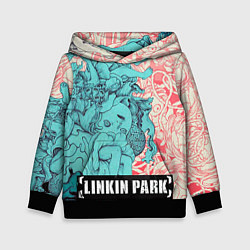 Толстовка-худи детская Linkin Park: Sky Girl, цвет: 3D-черный