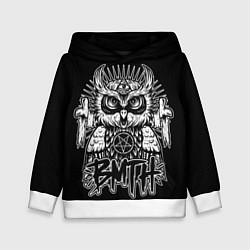 Толстовка-худи детская BMTH Owl, цвет: 3D-белый