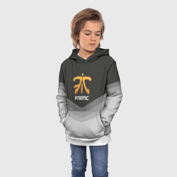 Толстовка-худи детская Fnatic Uniform, цвет: 3D-белый — фото 2