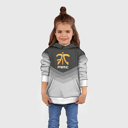 Толстовка-худи детская Fnatic Uniform, цвет: 3D-белый — фото 2