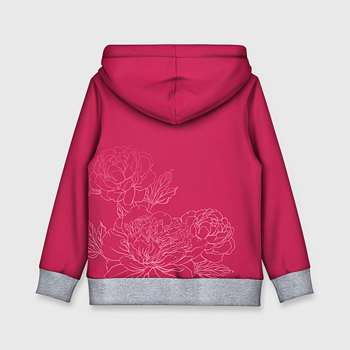 Детская толстовка Её величество Ольга / 3D-Меланж – фото 2