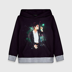 Толстовка-худи детская Michael Jackson, цвет: 3D-меланж