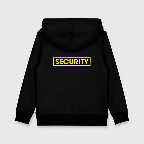 Детская толстовка Форма SECURITY / 3D-Черный – фото 2