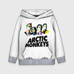 Толстовка-худи детская Arctic Monkeys: Music Wave, цвет: 3D-меланж