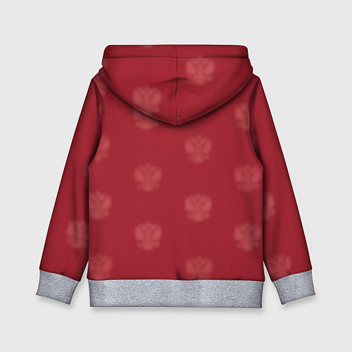 Детская толстовка Сборная России по футболу / 3D-Меланж – фото 2