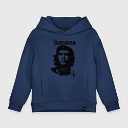 Толстовка оверсайз детская Che Guevara, цвет: тёмно-синий
