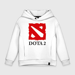 Детское худи оверсайз Dota 2: Logo