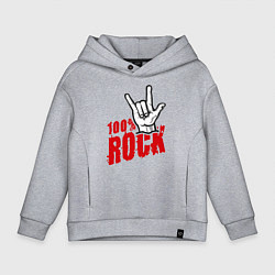 Детское худи оверсайз 100% Rock