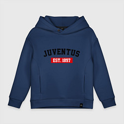 Детское худи оверсайз FC Juventus Est. 1897