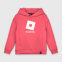 Толстовка оверсайз детская ROBLOX, цвет: коралловый