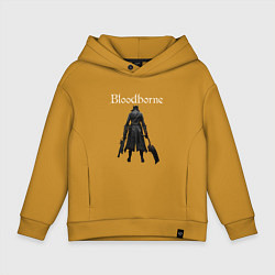 Толстовка оверсайз детская Bloodborne, цвет: горчичный