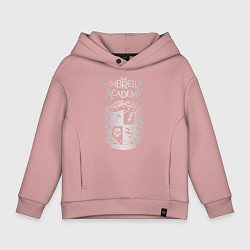 Толстовка оверсайз детская Академия Амбрелла, цвет: пыльно-розовый