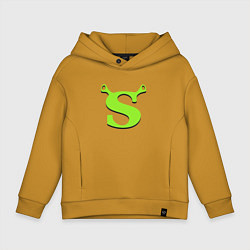 Детское худи оверсайз Shrek: Logo S