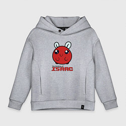 Толстовка оверсайз детская The binding of isaac Monsters, цвет: меланж