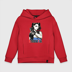 Толстовка оверсайз детская Jill RE3, цвет: красный