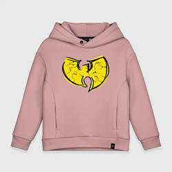 Толстовка оверсайз детская Style Wu-Tang, цвет: пыльно-розовый