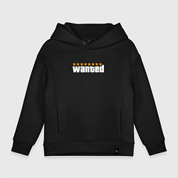 Толстовка оверсайз детская Maximum wasted, цвет: черный