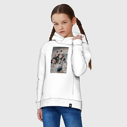 Толстовка оверсайз детская Stray Kids Maxident, цвет: белый — фото 2