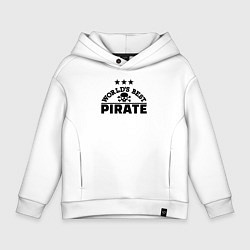 Детское худи оверсайз Лучший пират в мире