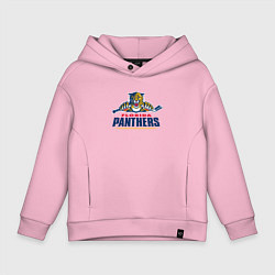 Толстовка оверсайз детская Florida panthers - hockey team, цвет: светло-розовый