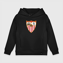 Толстовка оверсайз детская Sevilla, цвет: черный
