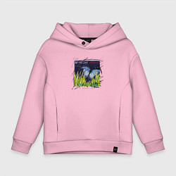 Толстовка оверсайз детская Camouflage - One Fine Day singles, цвет: светло-розовый