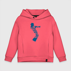 Детское худи оверсайз Miles Davis jazz