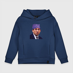 Толстовка оверсайз детская Prison mike Michael Scott офис, цвет: тёмно-синий