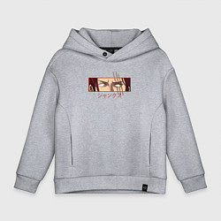 Толстовка оверсайз детская One Piece Shanks, цвет: меланж
