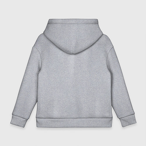 Детское худи оверсайз Влюблённые птенчики / Меланж – фото 2