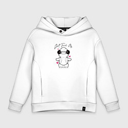 Толстовка оверсайз детская Repo утка Apex Predator, цвет: белый