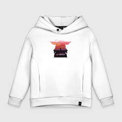 Детское худи оверсайз Mandalorian adventure