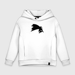 Толстовка оверсайз детская Batman fight, цвет: белый