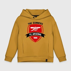 Детское худи оверсайз FC Arsenal: The Gunners