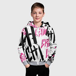 Толстовка на молнии детская Kai Wachi, цвет: 3D-меланж — фото 2