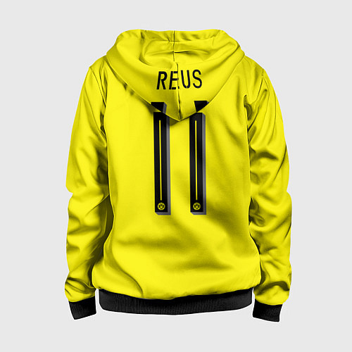 Детская толстовка на молнии BVB: Marco Reus / 3D-Черный – фото 2