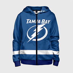 Толстовка на молнии детская Tampa Bay: Kucherov, цвет: 3D-синий
